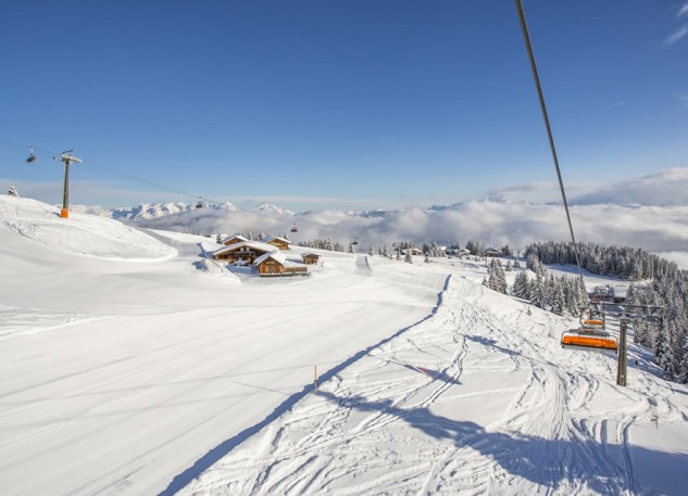 Blick auf das Skigebiet © Flachau Tourismus